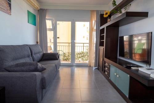 Apartamento con vistas al mar en primera linea de playa de Fuengirola