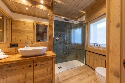 Fürdőszoba, Lino Deluxe Suite in Borca di Cadore