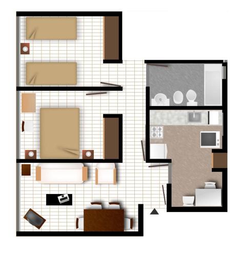 Two-Bedroom Apartment image 4