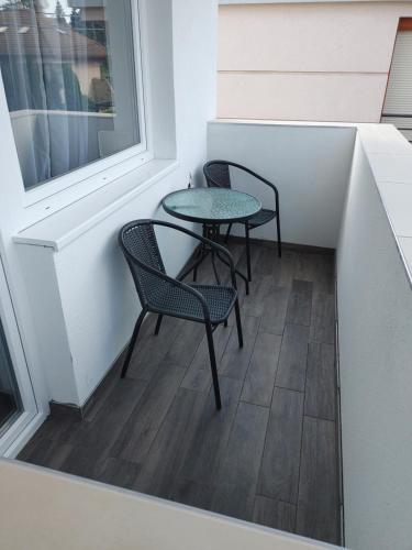 parveke/terassi, Fiesta Apartman in Miskolc