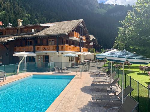View, Hameau des Prodains - Hotel in Avoriaz
