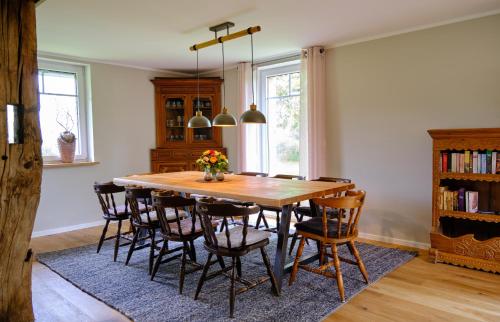 廚房, Landhäuschen Anderswo (Landhauschen Anderswo) in 博霍爾特