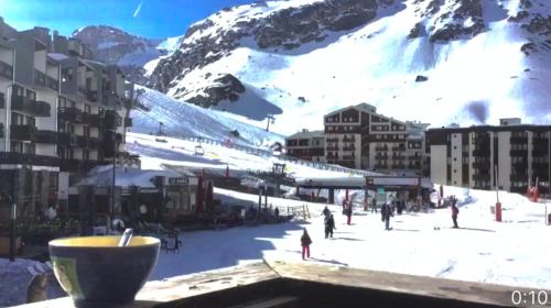 Studio 4pax Val Claret centre, skis aux pieds Tignes Le Lac