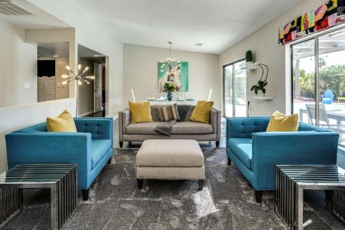 Poolside Living home