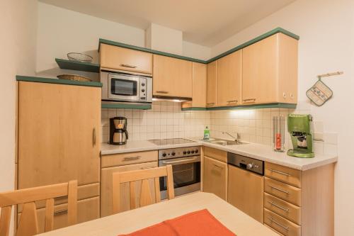 ห้องครัว, Landhaus Kristall in เซวัลด์