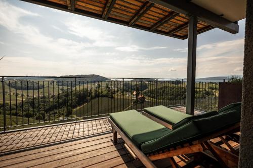 Erkély/terasz, Weinhotel Maitz Wolfgang in Ratsch An Der Weinstrasse