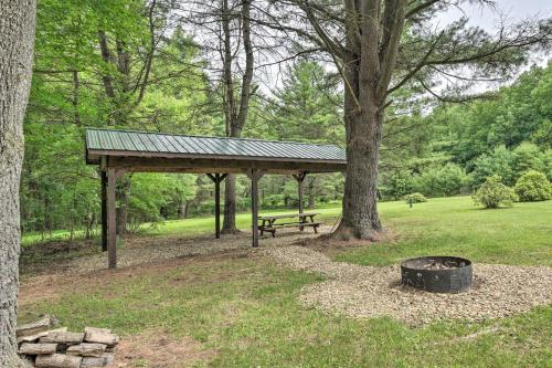 Mountain Escape Home with Deck, Fire Pit, Yard