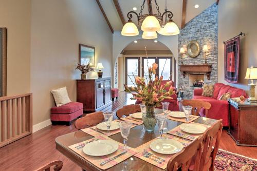 Rustic Fayetteville Townhome with Fireplace and 3 Decks - image 12