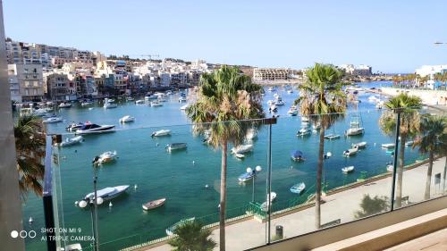 Kilátás, Aquamarine Sea Front Apartments - Third Floor in Marsaskala