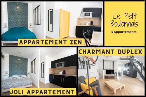 Au Petit Boulonnais - 3 appartements charmants - entre vieille ville et centre ville - Location saisonnière - Boulogne-sur-Mer