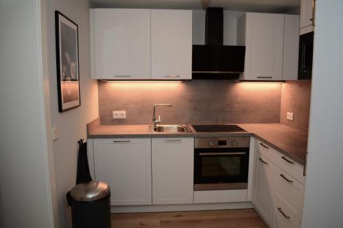 virtuve, Forest Mountain Apartment in Badkleinkirheima