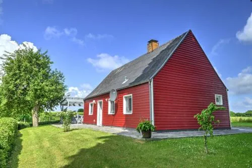 fewo1846 - Rotes Haus - idyllisch gelegenes Haus mit 2 Schlafzimmern und großem Grundstück in Husby, Deutschland