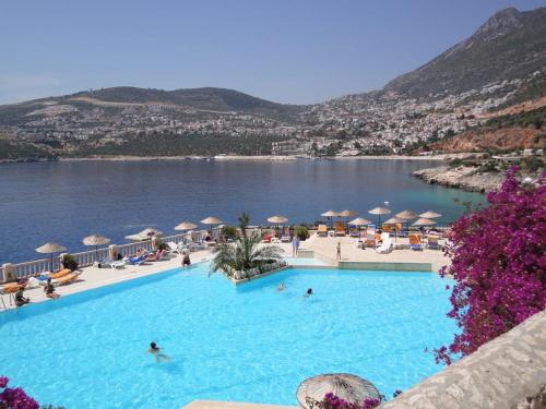 3+1 Flat with Perfect View in Kas-Kalkan Club Patara