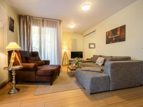 Kaiservillen Heringsdorf - Ferienwohnung mit 1 Schlafzimmer und Terrasse D101