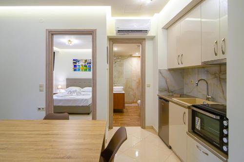 Kitchen, Amara Residences by Estia near Kalesma