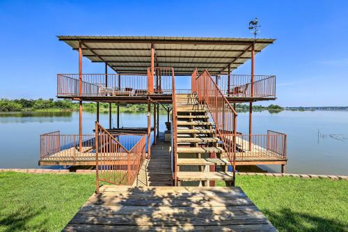 Granbury Lakefront Escape with Boat Dock and Slip!