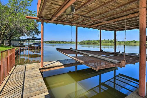Granbury Lakefront Escape with Boat Dock and Slip!
