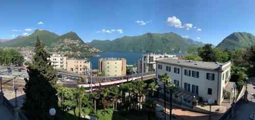 Eksterijer hotela, Hotel&Hostel Montarina in Lugano
