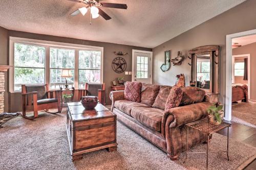 Waterfront Karnack Home with Boathouse and Deck! in Karnack, USA