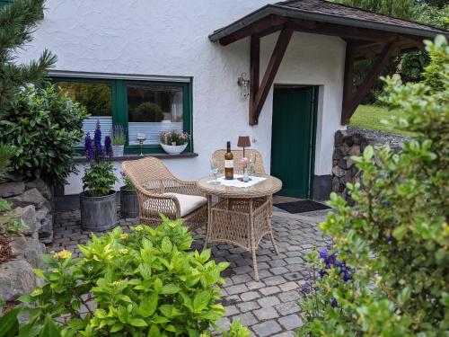 景觀, Ferienwohnung Am Waldweg in 凱塞爾塞施