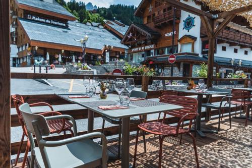 Restaurant, Hotel Le Savoy in Meribel