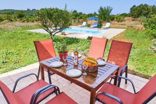 Facilities, Platanos Stone House I With Shared Pool in Armeni