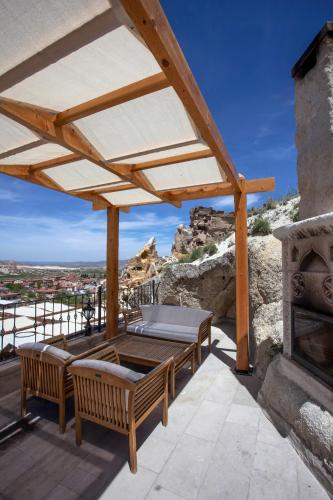 Terrazzo/balcone, Agarta Cave Hotel in Çavuşin