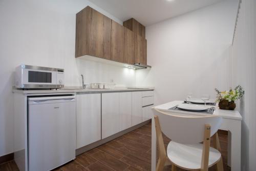 Konyha, Solar Valadim - serviced apartments in Castelo Branco