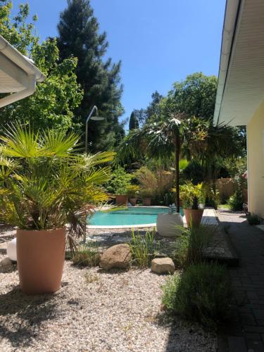 Apartment TinyHouse mit Pool, Outdoor Whirlpool und Garten in Petershagen, Deutschland