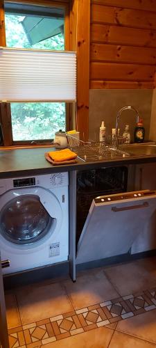 Konyha, Blockhaus am Twistesee mit 3 Schlafzimmern in Bad Arolsen