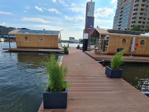 Wikkelboats at Floating Rotterdam Rijnhaven