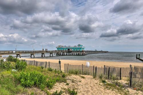 Vivid Home with Porch Walk to Ocean View Beach