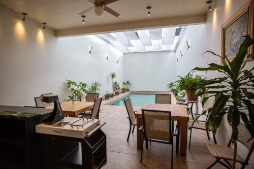 Swimming pool, La Casa de Pino in Oaxaca