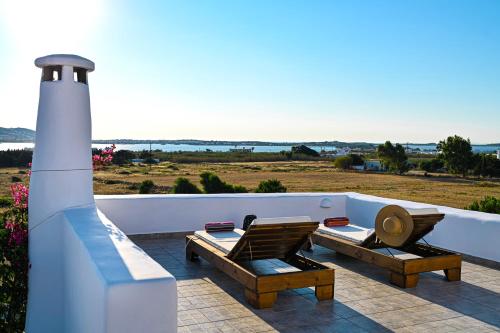 ระเบียง/ชานเรือน, Paros House Villa in เกาะเพรอส
