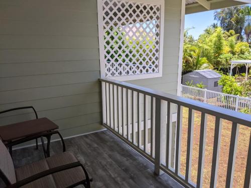 Erkély/terasz, Ocean Breeze Inn in Hawaiian Paradise Park
