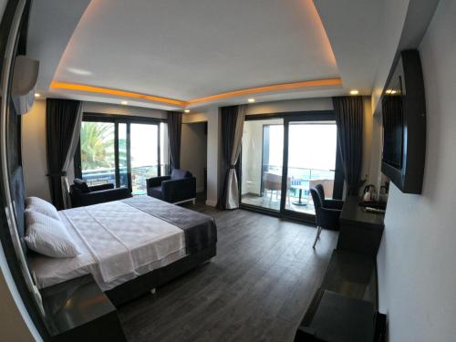 1 double bed