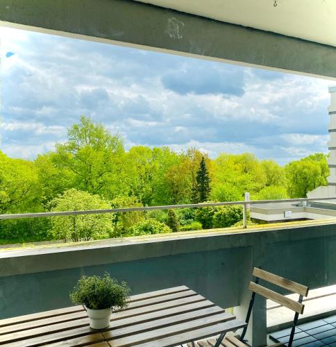 beranda/teres, PANORAMIC FeWo SEESCHWALBE - Pool - Familien - strandnah - Hunde in Sierksdorf