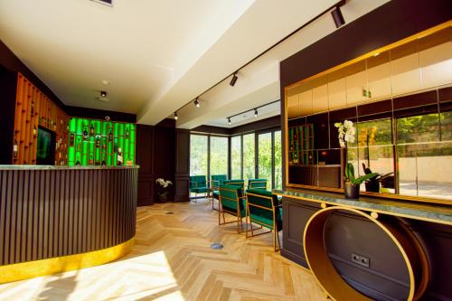 大堂, Borjomi Bridge Hotel in 博爾若米