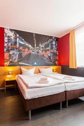 2 twin beds