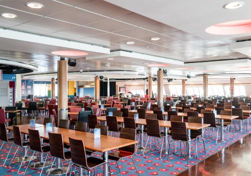 Restaurant, Viking Line ferry Viking XPRS - Night Cruise from Helsinki in Katajanokka