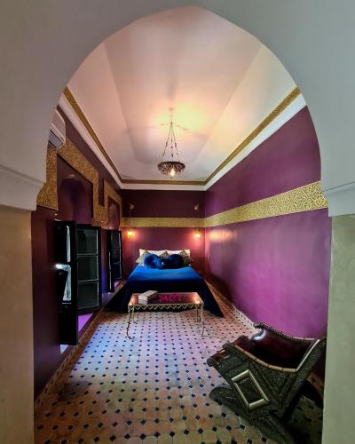 Riad Dar Jaguar Room Type - Babylonian Vamp Double Room
