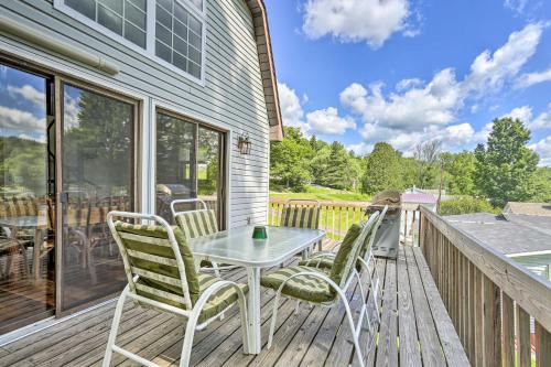 Acre Lake Chalet, 12 Mi to Elk Mountain Ski Resort in Kingsley, USA