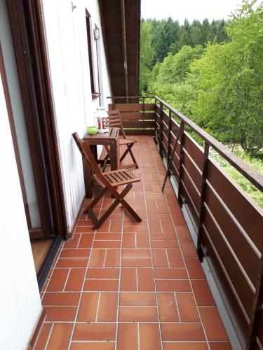 Balkon/terasa, Haus Rosi in Weiskirchen