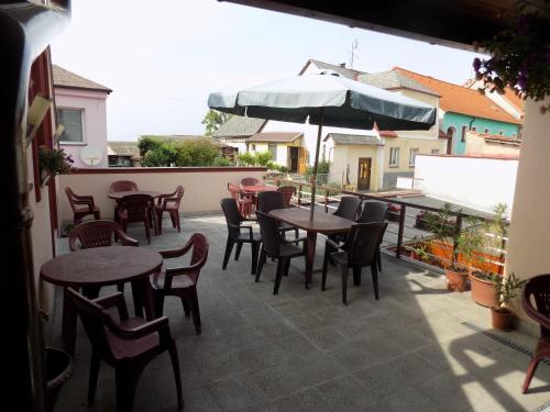 Erkély/terasz, Ubytovani Apartmany Ferencikova in Nove Hrady