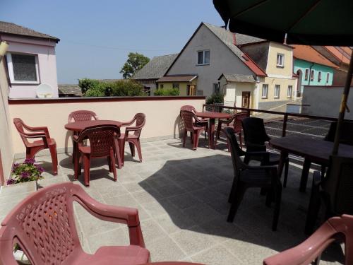 Erkély/terasz, Ubytovani Apartmany Ferencikova in Nove Hrady