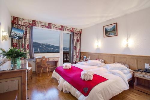 Vistas, Hotel Ad'Eldorado in Crans Montana