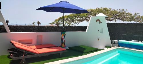 Aptos con piscina clima El Flamboyán 1 in Teseguite