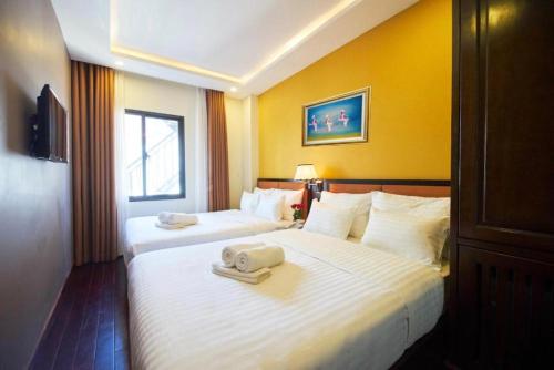 Superior Quadruple Room room in Aladin Hotel