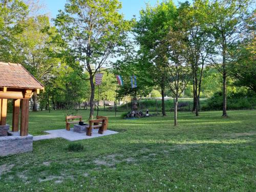 Garden, Borzsony Vendeghaz in Nagymaros