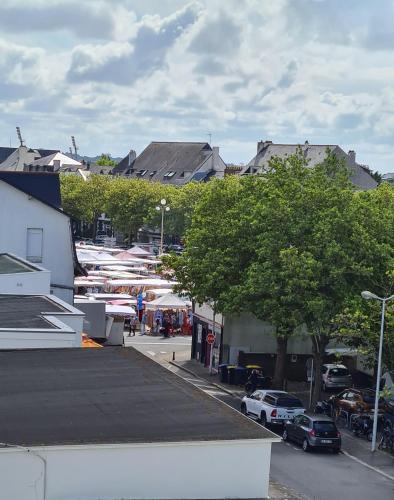 Nina studio 5 Places avec vue sur la baie au pied des commerces Classé 3 étoiles